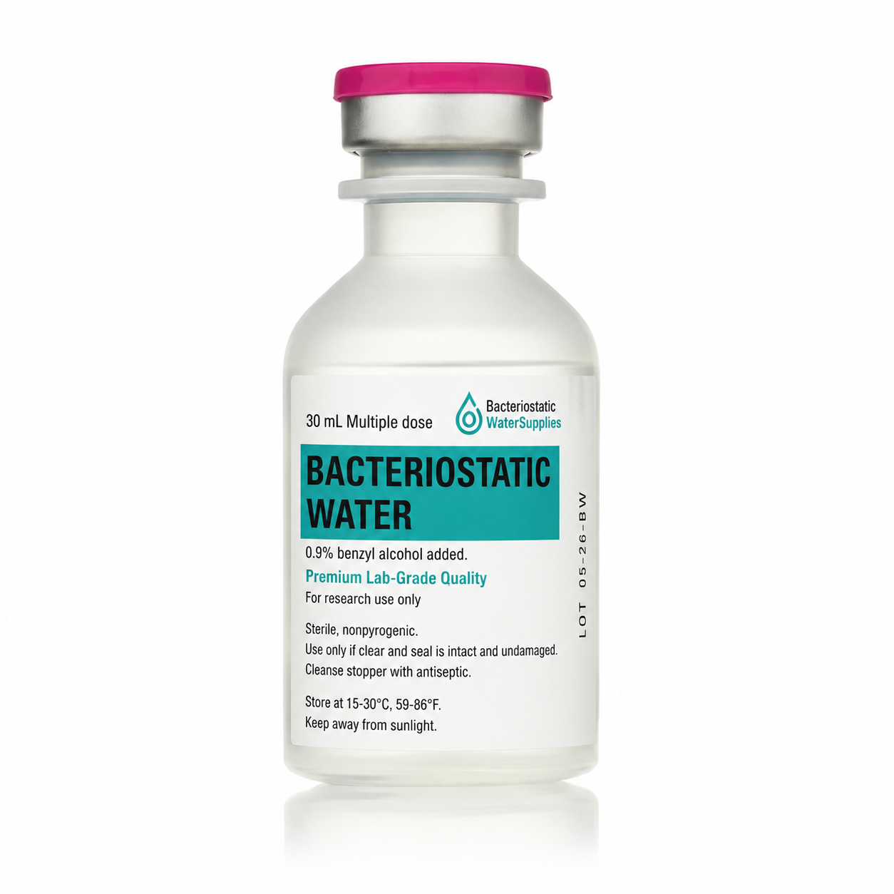 hgh bac water Bacteriostatic Third-Party Tested & COA Verified how to mix hgh with